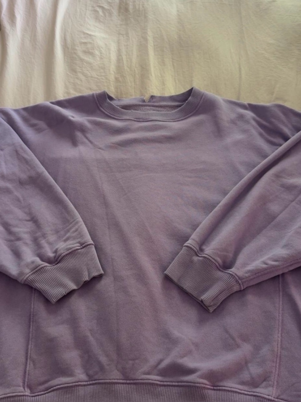 aerie Lavender Crewneck Sweatshirt